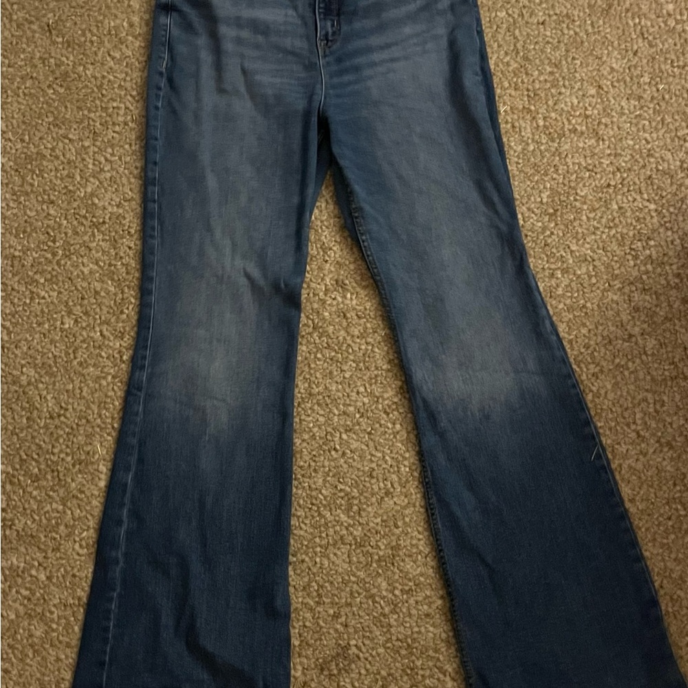 Old Navy Dark Blue Flare Jeans